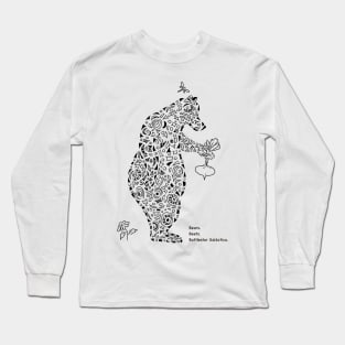 Bear Beets Battlestar Galactica Ornamental Design Long Sleeve T-Shirt